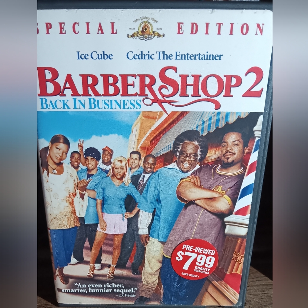 DVD Barber Shop 2 Back In Business